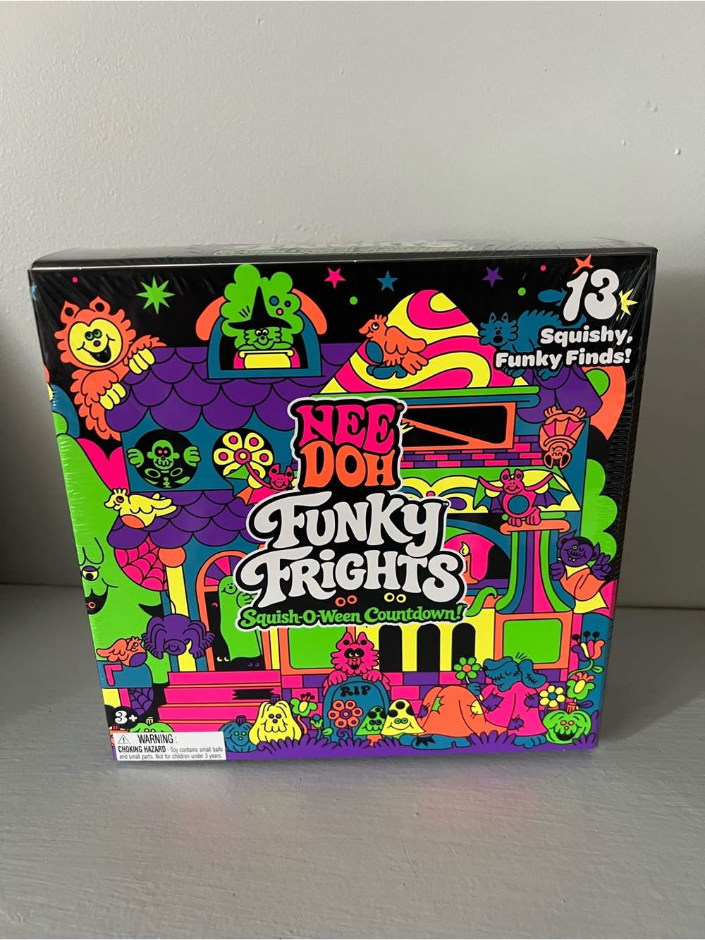 NeeDoh 2026 Funky Frights Squish-O-Ween Countdown (authentic)